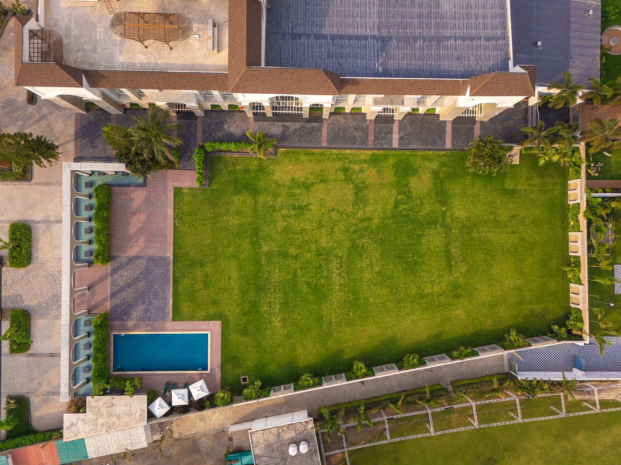 Garden Drone View
